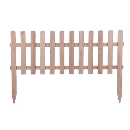 RUBBERWOOD FENCE U-01 XL W110XH70CM  BROWN