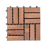 WOODEN FLOOR DECKING SPRING 30X30CM