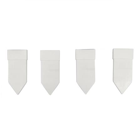PLASTIC FENCE SPRING HT-702 WHITE W50XH55CM WHITE 4PCS