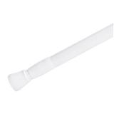 MOYA SHOWER CURTAIN ROD HM8303 ALUMINIUM WHITE (140X260 CM)