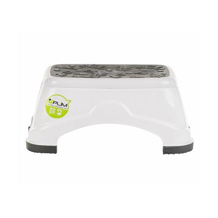 SQUARE CHAIR WITH RUBBER COATING PLIM 16.7x36.8x24.5cm WHITE