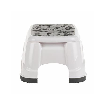 SQUARE CHAIR WITH RUBBER COATING PLIM 16.7x36.8x24.5cm WHITE