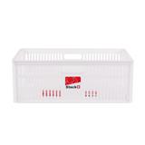 STACKABLE STORAGE BOX STACKO DT-41 XL 47X36X17CM WHITE