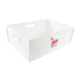 STACKABLE STORAGE BOX STACKO UT-31 M 39X28X13.3CM WHITE
