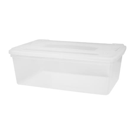 BOX WITH LID UNI-WARE 4891 34X21X11CM WHITE