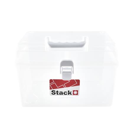 BOX WITH HANDLE UNI-WARE 4764 22X17X15CM WHITE