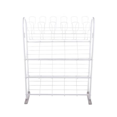 3 TIER SHOE RACK STACKO MPS-15EC 30X8X93CM WHITE