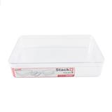 SHOE BOX STACKO 886RS 19.2X28X5.7CM CLEAR