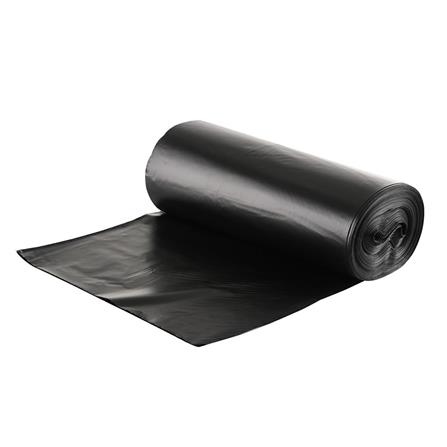 GARBAGE BAGS WITH STAR SEALED BOTTOM ACCO 24X28" 30PCS BLACK