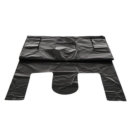 GARBAGE BAGS HANDLE TIE ACCO 24X28" 30PCS BLACK