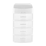 HOMEPRO APISITH DRAWER 4 TIER PLASTIC 29X15.8X20 CM WHITE