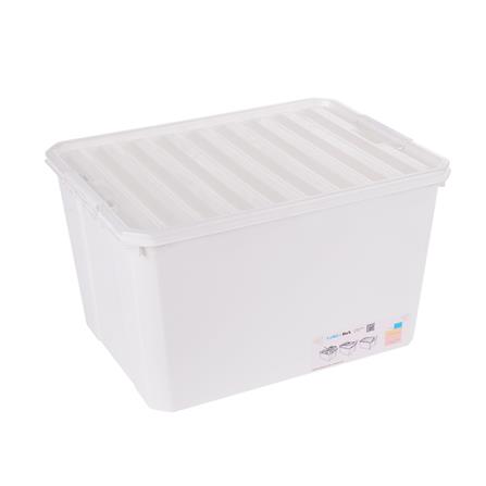 HOMEPRO STACKO CONTAINER FAMILI W57.5XD44XH34.5 CM 70.5L WHITE