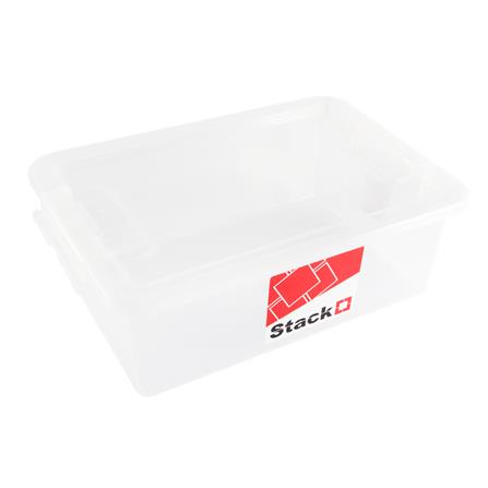 STORAGE BOX STACKO 6657 6L CLEAR