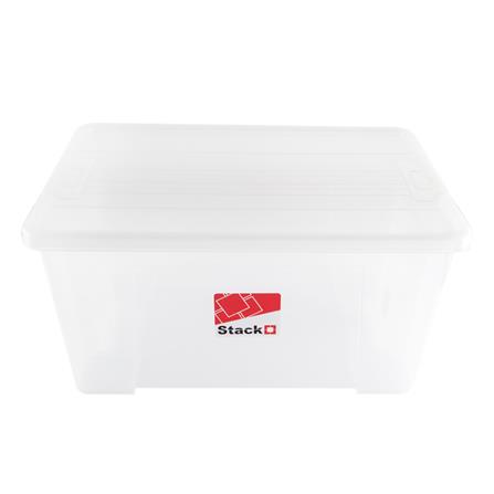 STORAGE BOX STACKO 6653 40L CLEAR