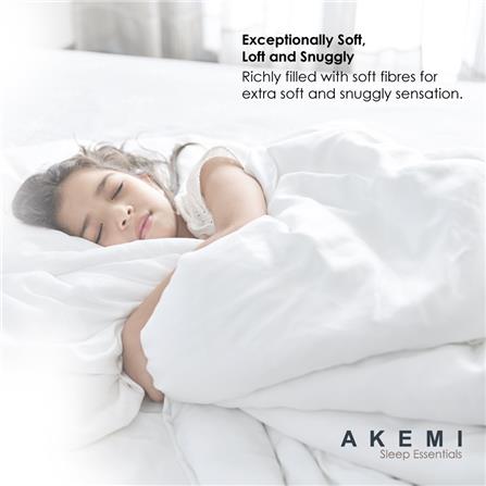 AKEMI SLEEP ESSENTIALS LOFTY MICROFIL QUILT SUPER SINGLE