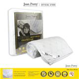 JEAN PERRY MATTRESS PAD ELASTIC Q WHITE