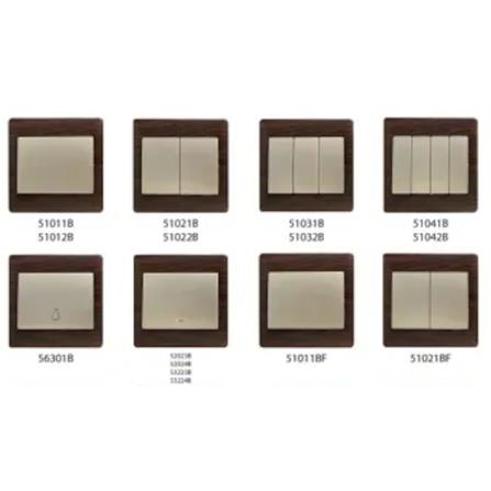 SIMON 10A 2 GANG 2 WAY SWITCH 51022B CC CHAMPAGNE