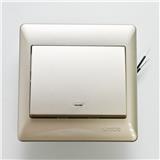 20A 1GANG 1WAY DOUBLE-POLE SWITCH SIMON 52023B CC CHAMPAGNE