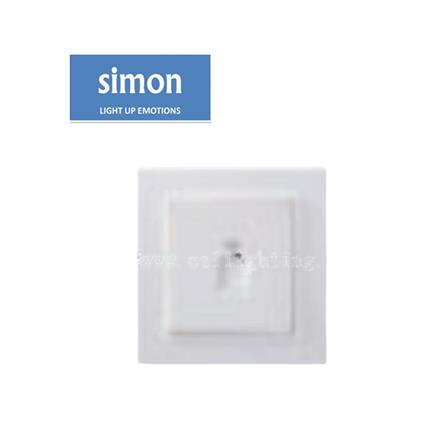 SIMON 1 GANG TELEPHONE OUTLET V59214-W WHITE