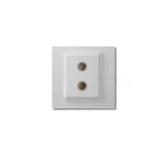 SIMON 2 GANG ASTRO+TV OUTLET V59119 WHITE