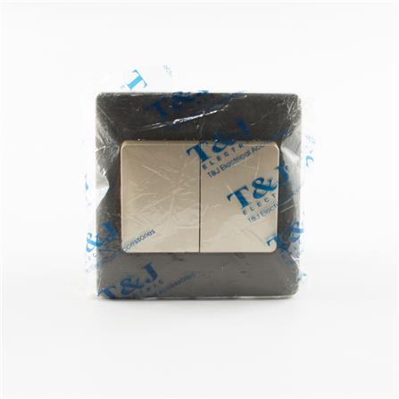 16A 2 GANG 2 WAY SWITCH K272-2-PSST T&J