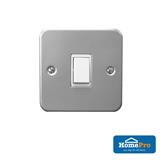 NNE 1GANG 2WAY METAL CLAD SWITCH 901/2 GREY