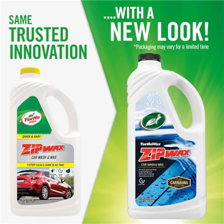 TURTLE WAX ZIP CAR WASH & WAX 1.89 L (AUTO PAINT CARE)