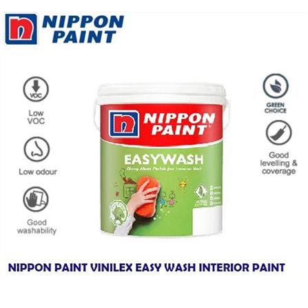 NIPPON VINILEX EASYWASH 4.50L M BASE D INTERIOR PAINT