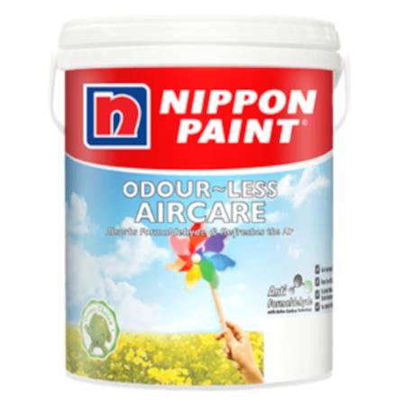 NIPPON PAINT ODOUR-LESS AIRCARE INTERIOR PAINT 4.70 LITRE BASE T
