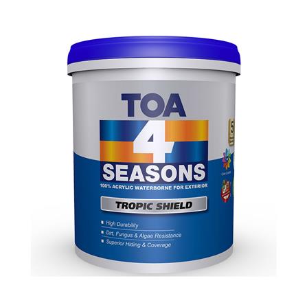 TOA 4 SEASONS TROPIC SHIELD 15 LITRE M BASE A EXTERIOR-PAINT