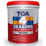 TOA 4 SEASONS TOPSILK INTERIOR PAINT 1 LITRE SG BASE C
