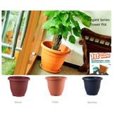 BABA  BIODEGRADABLE ELEGANT SERIES FLOWER POT EG-260 COTTA