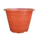 BABA BIO FLOWER STAMPING POT 3468 COTTA
