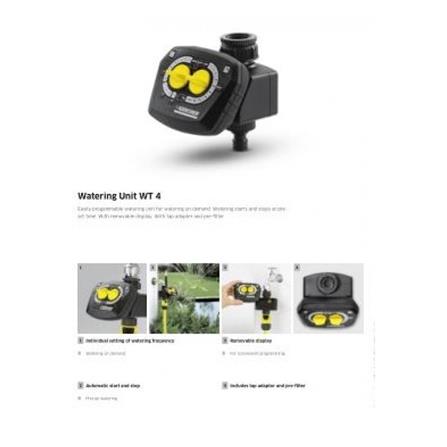 WATER TIMER WT4.000 KARCHER 174.0 BLACK