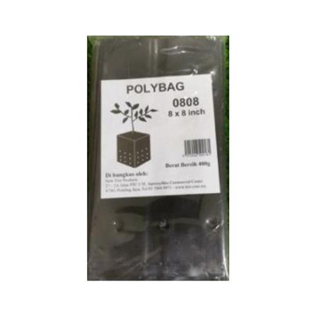 POLY BAG 141 TRIO TT007 2.5X17X19CM BLK