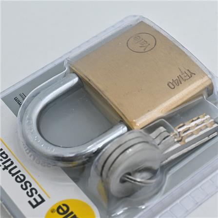 YALE 40MM ESSENTIAL STANDARD SHACKLE PADLOCK YE1/40/122/1