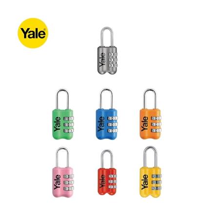 YALE COMBINATION PADLOCK YP2/23/128/1E 3-DIGIT GREEN