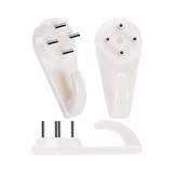 REX HANDY HARWALL HOOKS 1002 WHITE