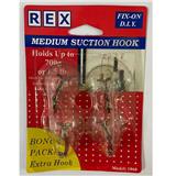 REX MEDIUM SUCTION HOOK 1060 CLEAR
