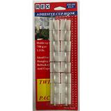 REX ADHESIVE CUP HOOK 7014 WHITE