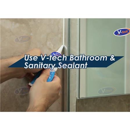 V-TECH BATHROOM & SANITARY SEALANT VT-132B1 75GM