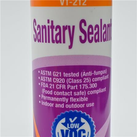 V-TECH SANITARY SEALANT VT-212 WHITE 300ML