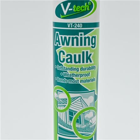 V-TECH AWNING CAULK SEALANT VT-240 WHITE