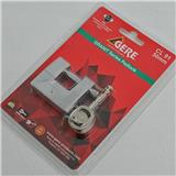 GERE PADLOCK SINGLE CL9150 50MM CHROME 1 EACH