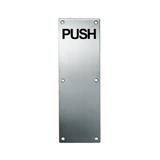 GERE PUSH HANDLE GPH-1 STAINLESS STEEL 1 EACH SATIN CHROME
