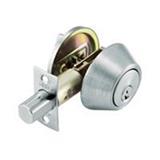 GERE SINGLE DEADBOLT G3101-M26D 60-70MM SATIN CHROME
