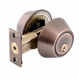 GERE DOUBLE DEADBOLT G3102-M11 ANTIQUE COPPER