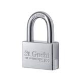 ST. GUCHI KEYED ALIKE PADLOCK SET PL100 (N)-405 40MM CHROME 5 EACH