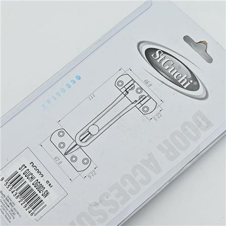 ST.GUCHI DOOR GUARD DG002 SATIN NICKEL