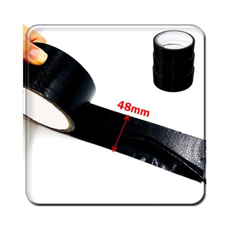 CLOTH TAPE KIPS 48MM BLACK 9Y